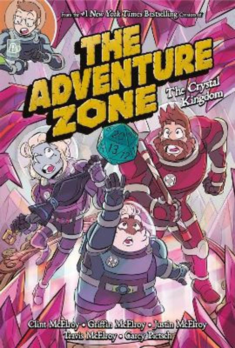The Adventure Zone: The Crystal Kingdom by Clint McElroy - 9781250232656