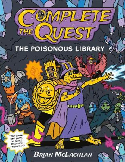Complete the Quest: The Poisonous Library by Brian McLachlan - 9781250268303