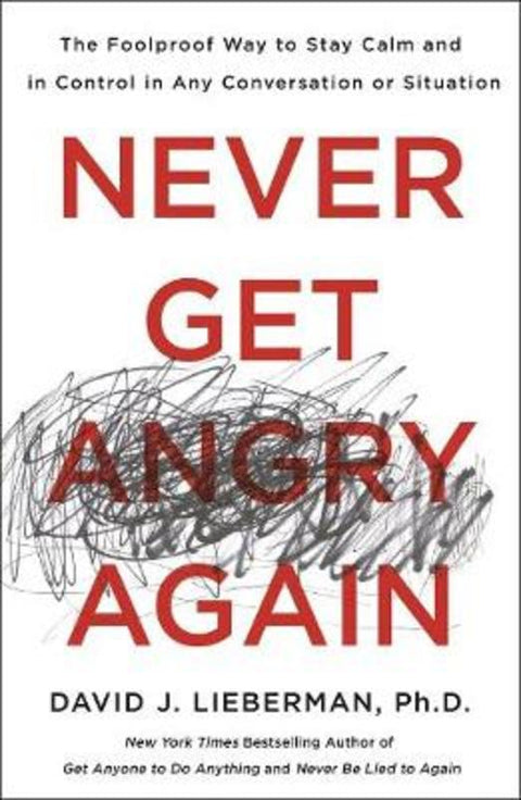 Never Get Angry Again by David J. Lieberman, Ph.D. - 9781250308351