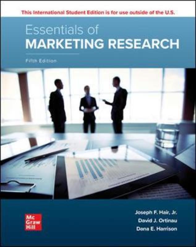 ISE Essentials of Marketing Research by Joseph Hair - 9781260575781