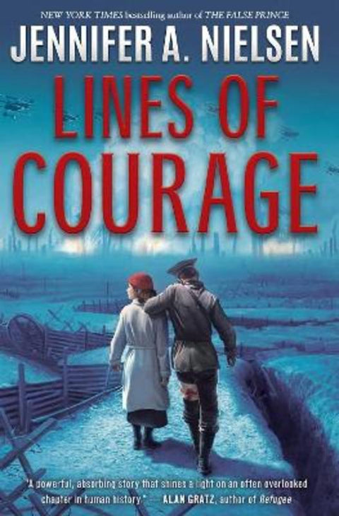 Lines of Courage by Jennifer A. Nielsen - 9781338620931