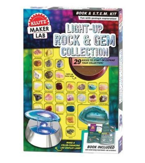 Light-Up Rock & Gem Collection (Klutz: Maker Labs) by Klutz - 9781338702262