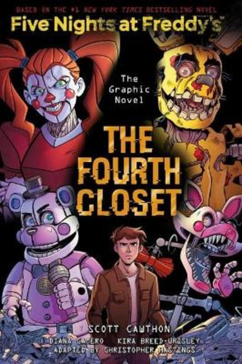 The Fourth Closet (Five Nights at Freddy's Graphic Novel 3) by Scott Cawthon - 9781338741162