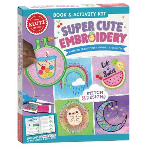 Super Cute Embroidery by Editors of Klutz - 9781338826166