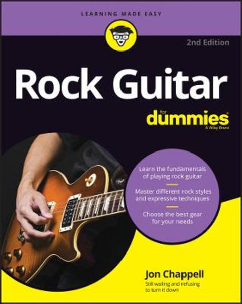 Rock Guitar For Dummies by Jon Chappell - 9781394159192
