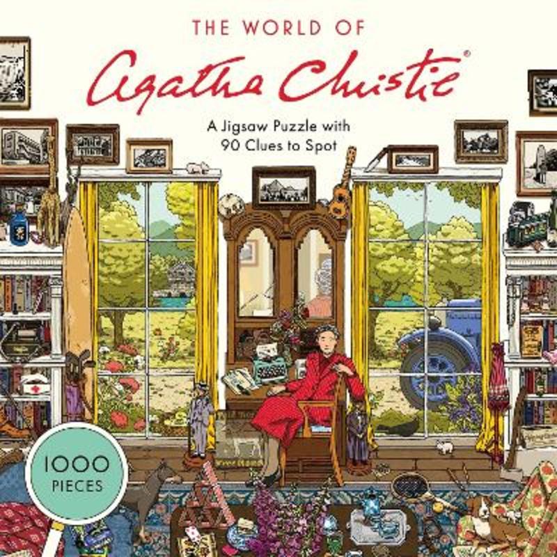 The World of Agatha Christie: 1000-piece Jigsaw from Agatha Christie Ltd - Harry Hartog gift idea