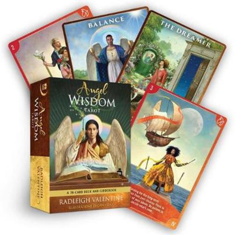 Angel Wisdom Tarot by Radleigh Valentine - 9781401956707