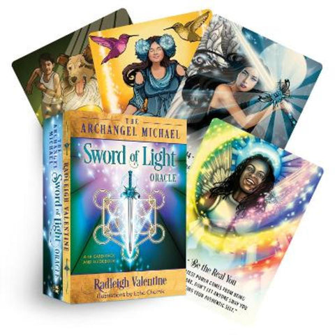 The Archangel Michael Sword of Light Oracle by Radleigh Valentine - 9781401956714
