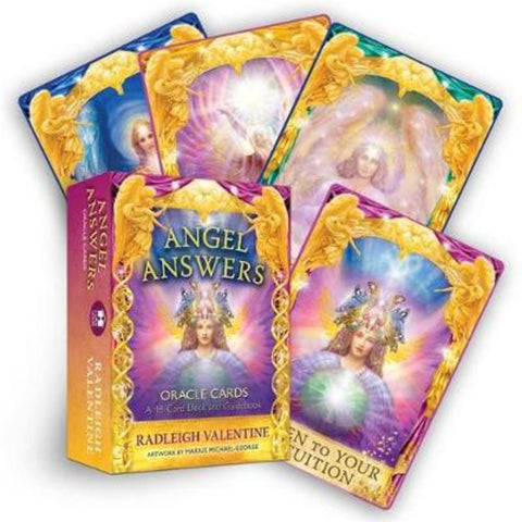 Angel Answers Oracle Cards by Radleigh Valentine - 9781401959241