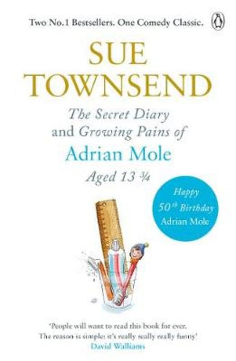 The Secret Diary & Growing Pains of Adrian Mole Aged 13 3/4 by Sue Townsend - 9781405932189