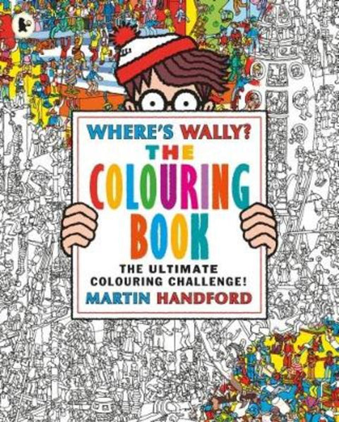Where's Wally? The Colouring Book by Martin Handford - 9781406367300