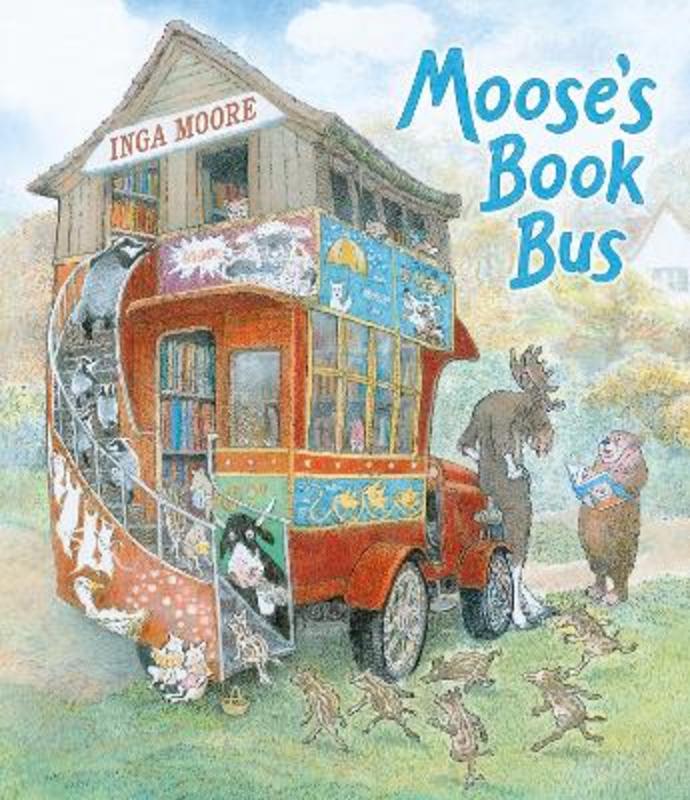 Moose's Book Bus by Inga Moore - 9781406385694