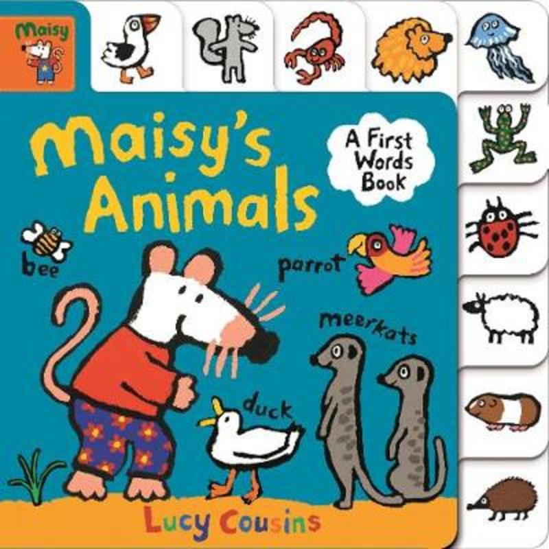 Maisy's Animals: A First Words Book by Lucy Cousins - 9781406387490