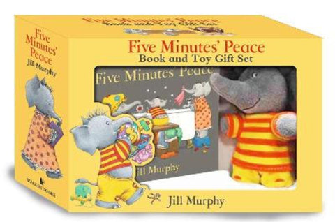 Five Minutes' Peace Book and Toy Gift Set by Jill Murphy - 9781406394115