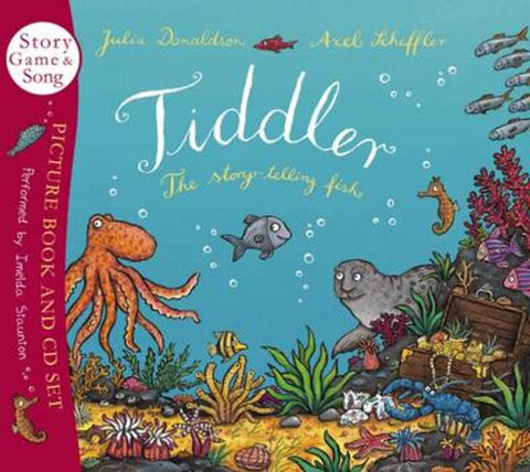 Tiddler book and CD by Julia Donaldson - 9781407109893