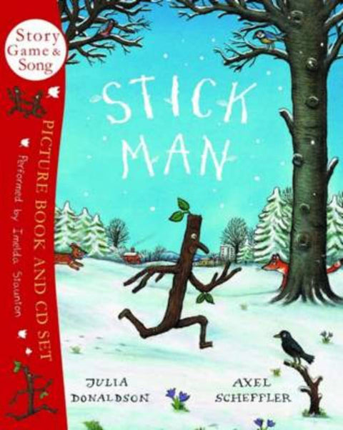 Stick Man Book & CD by Julia Donaldson - 9781407117294