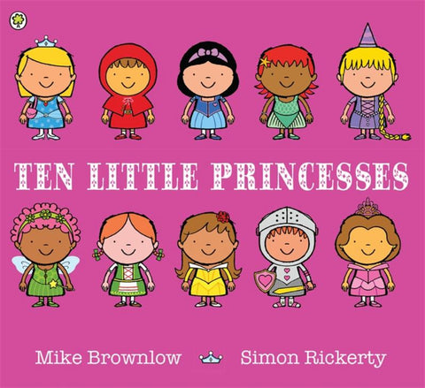 Ten Little Princesses by Simon Rickerty - 9781408330128
