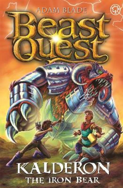 Beast Quest: Kalderon the Iron Bear by Adam Blade - 9781408367421