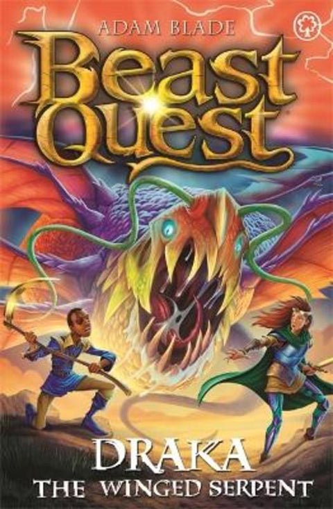 Beast Quest: Draka the Winged Serpent by Adam Blade - 9781408367469