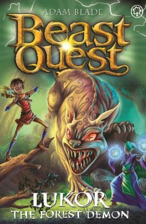 Beast Quest: Lukor the Forest Demon by Adam Blade - 9781408367483