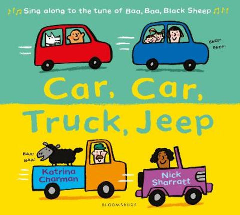 Car, Car, Truck, Jeep by Katrina Charman - 9781408864968