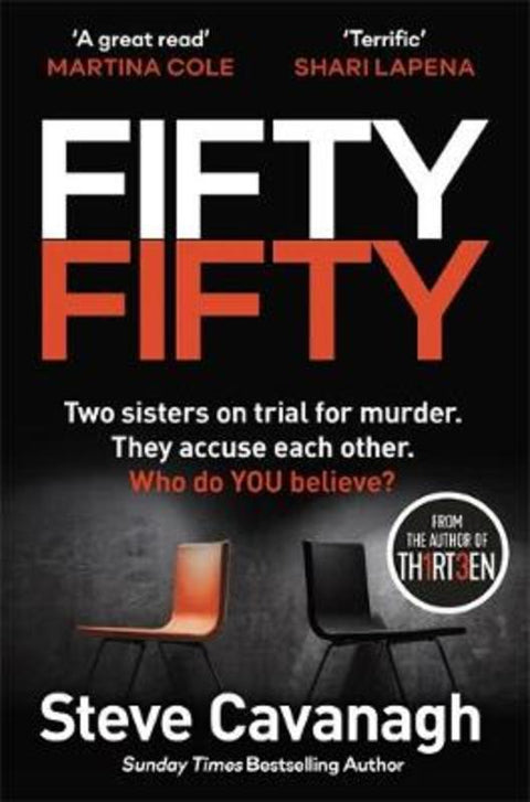 Fifty Fifty by Steve Cavanagh - 9781409185864