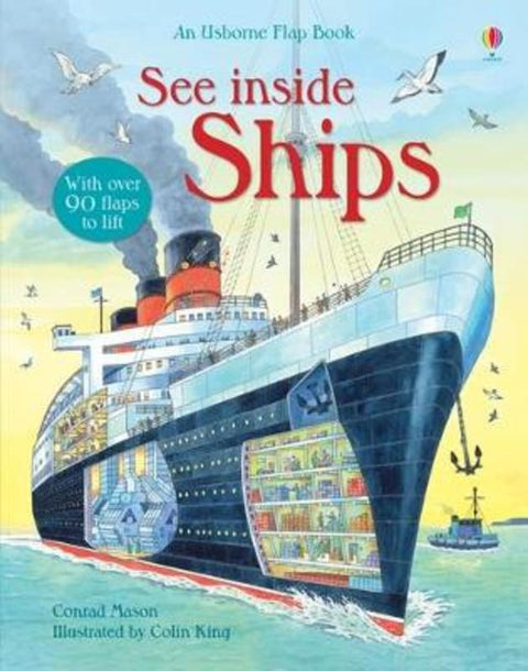 See Inside Ships by Conrad Mason - 9781409519034