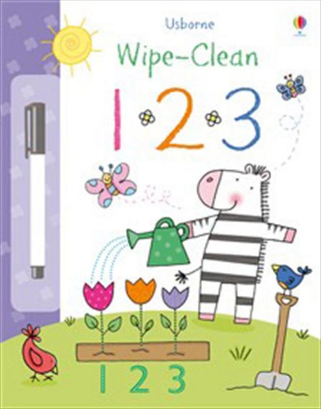 Wipe-Clean 123 by Jessica Greenwell - 9781409524496