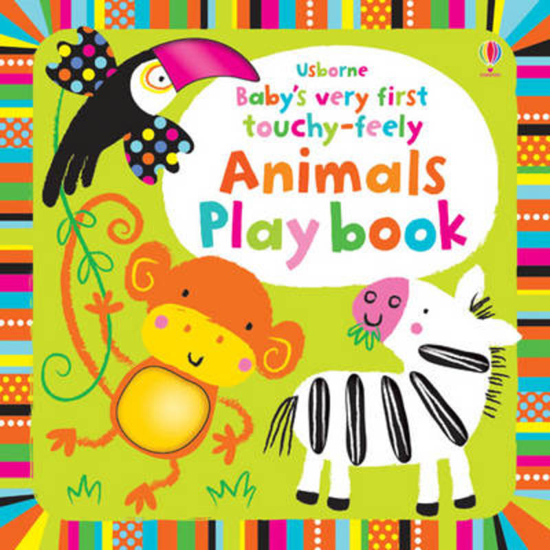 Baby's Very First Touchy-Feely Animals Playbook by Fiona Watt - 9781409549727