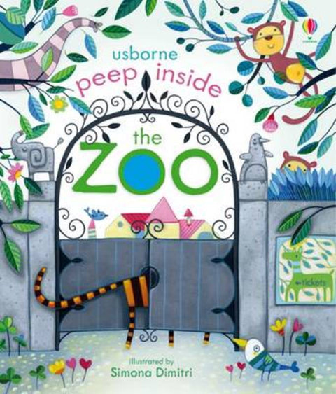 Peep Inside the Zoo by Anna Milbourne - 9781409549925