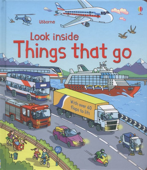 Look Inside Things That Go by Rob Lloyd Jones - 9781409550259
