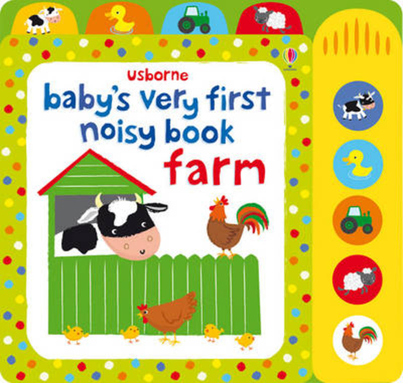 Baby's Very First Noisy Book Farm by Fiona Watt - 9781409563440