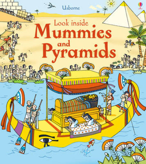 Look Inside Mummies & Pyramids by Rob Lloyd Jones - 9781409563921
