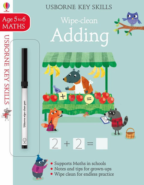 Wipe-Clean Adding 5-6 by Holly Bathie - 9781409564881