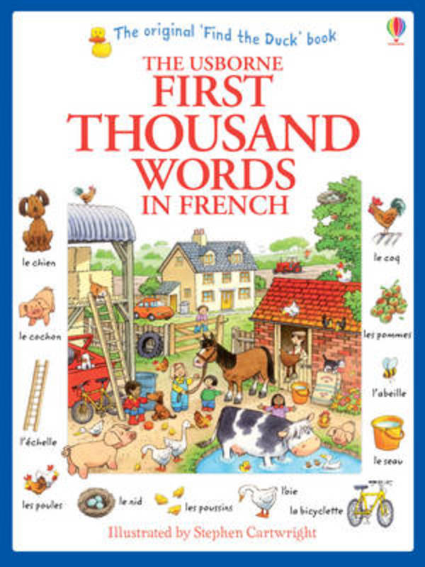 First Thousand Words in French by Heather Amery - 9781409566113
