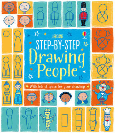 Step-by-step Drawing People by Fiona Watt - 9781409581185