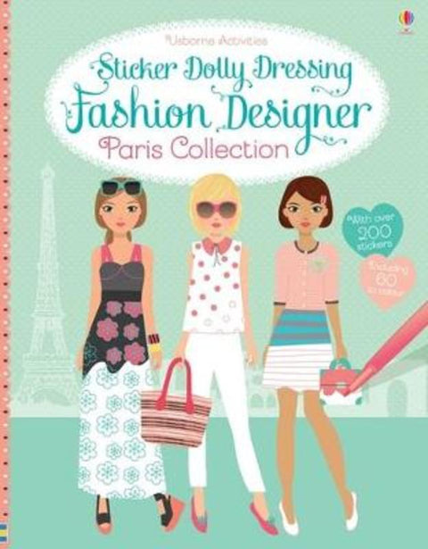 Sticker Dolly Dressing Fashion Designer Paris Collection by Fiona Watt - 9781409581840