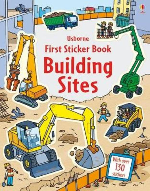 First Sticker Book Building Sites by Jessica Greenwell - 9781409587514