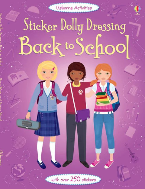 Sticker Dolly Dressing Back to School by Fiona Watt - 9781409597223