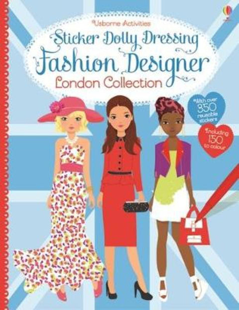 Sticker Dolly Dressing Fashion Designer London Collection by Fiona Watt - 9781409597315