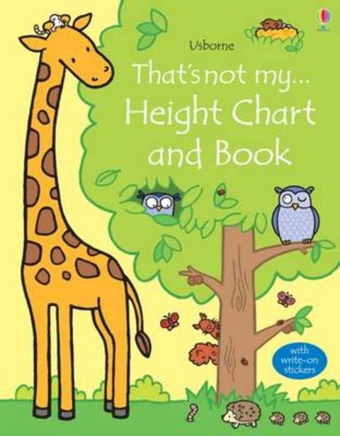 That's not my Height Chart and Book by Fiona Watt - 9781409597360