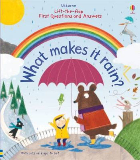 First Questions and Answers: What makes it rain? by Katie Daynes - 9781409598817