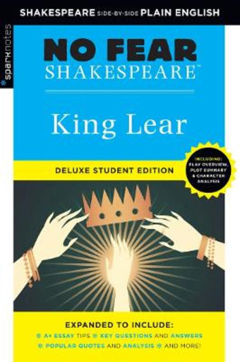 King Lear: No Fear Shakespeare Deluxe Student Edition by William Shakespeare - 9781411479661