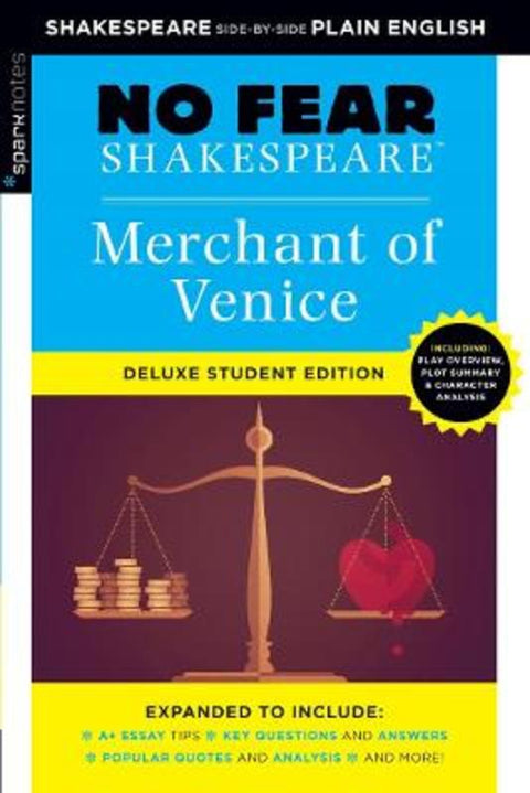 Merchant of Venice: No Fear Shakespeare Deluxe Student Edition by William Shakespeare - 9781411479685
