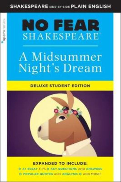 Midsummer Night's Dream: No Fear Shakespeare Deluxe Student Edition by William Shakespeare - 9781411479692