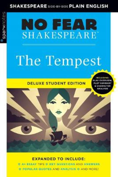 Tempest: No Fear Shakespeare Deluxe Student Edition by William Shakespeare - 9781411479722
