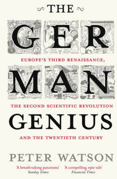 The German Genius by Peter Watson - 9781416526155