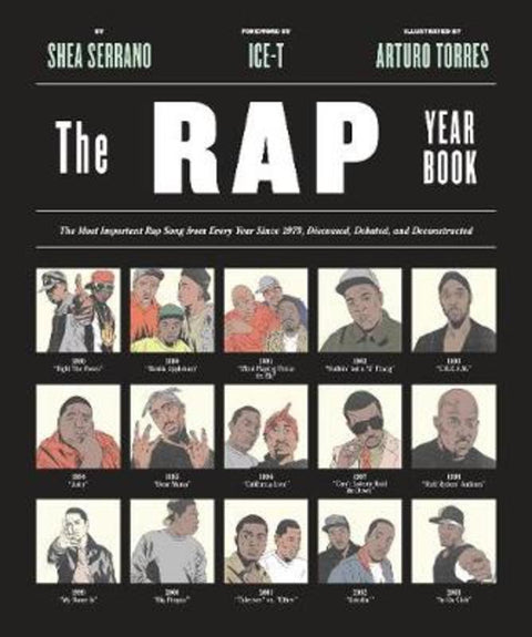The Rap Year Book by Shea Serrano - 9781419718182