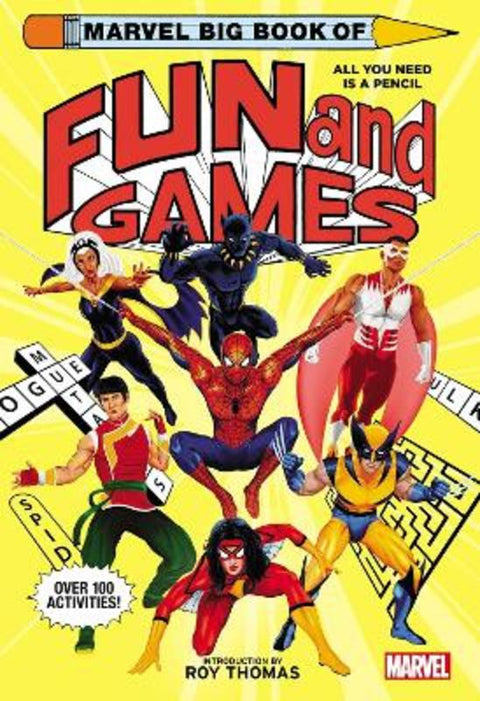 Marvel Big Book of Fun and Games by Marvel Entertainment - 9781419761126