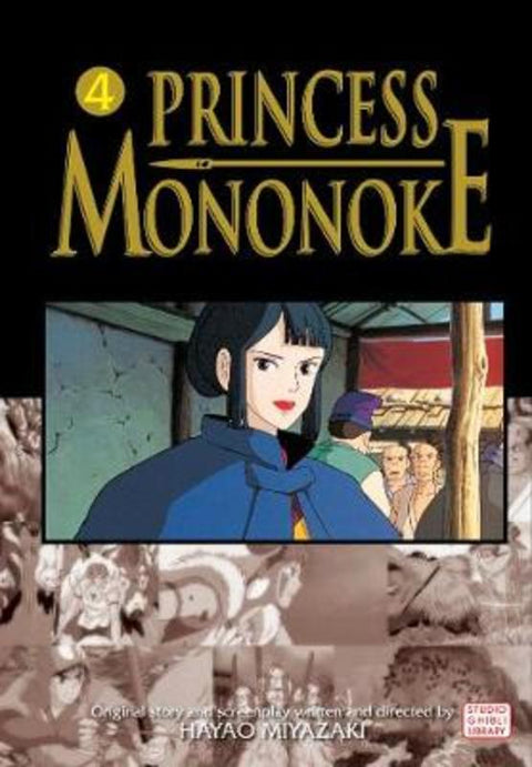 Princess Mononoke Film Comic, Vol. 4 by Hayao Miyazaki - 9781421506005